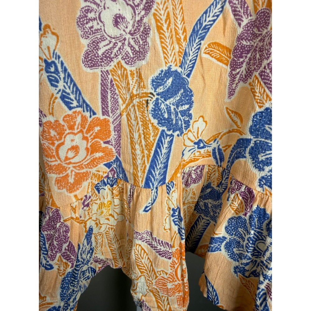 Urban Outfitters Floral Sundress Ruffle Hem Cottagecore Boho Size S‎ - Picture 4 of 9